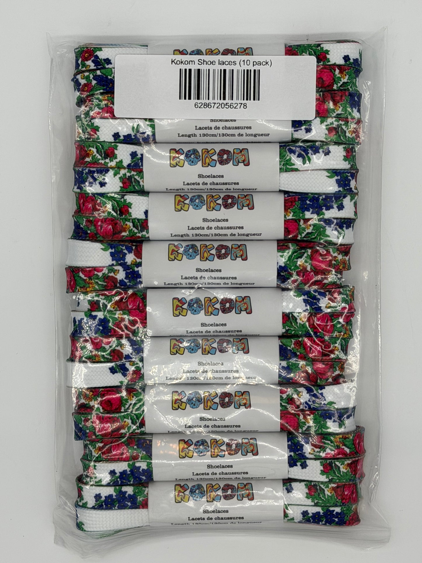 Kokom Shoe laces (10 pack)