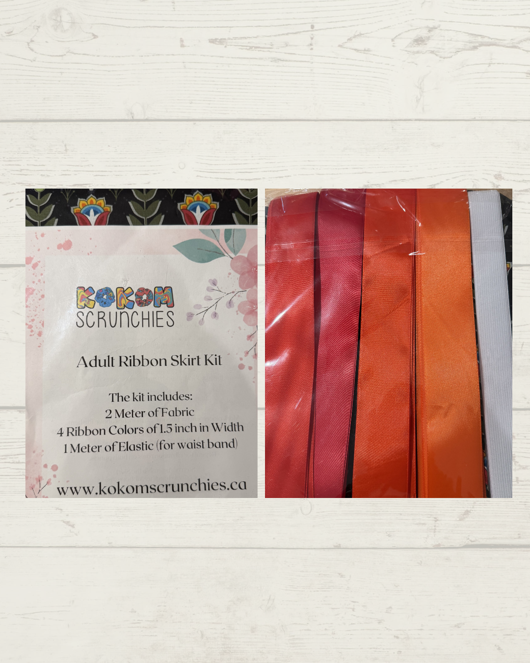 Adult Ribbon Skirt Kit (small to XL)