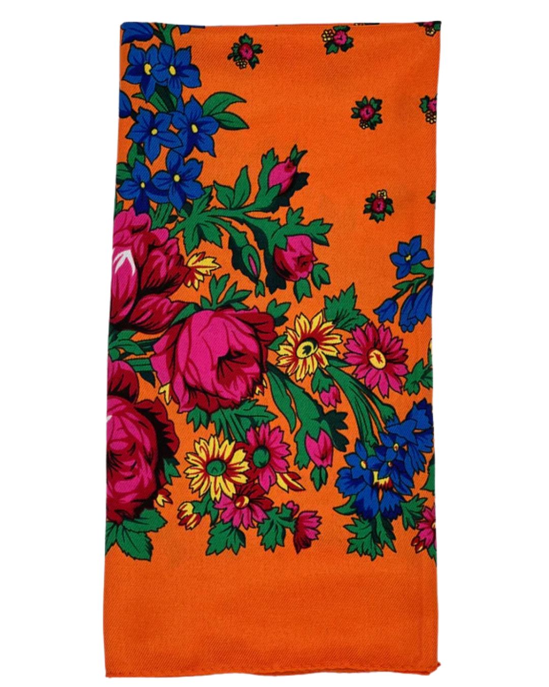 Orange Kokom Scarf