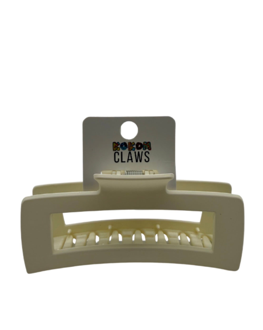 The Large Cream Hair Claw