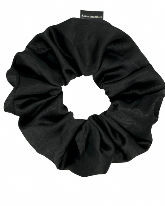 XL Kokom Scrunchies: solid black