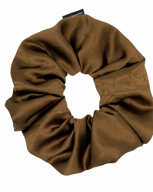 XL Scrunchie: solid light brown