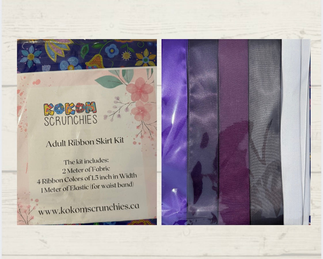 Adult Ribbon Skirt Kit (small to XL)