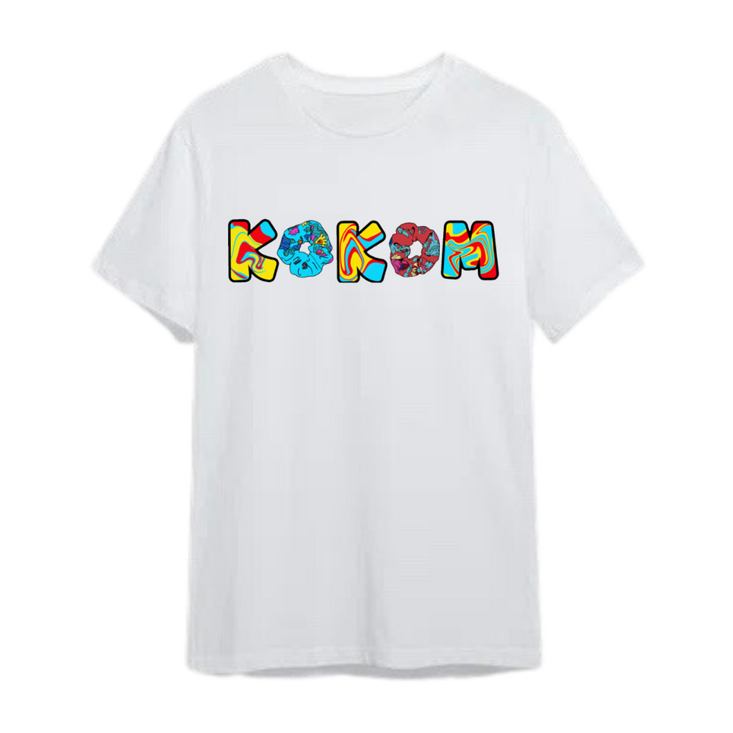 Kokom Adult White T-Shirt