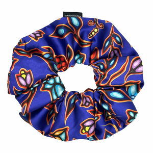 XL Scrunchie: purple satin