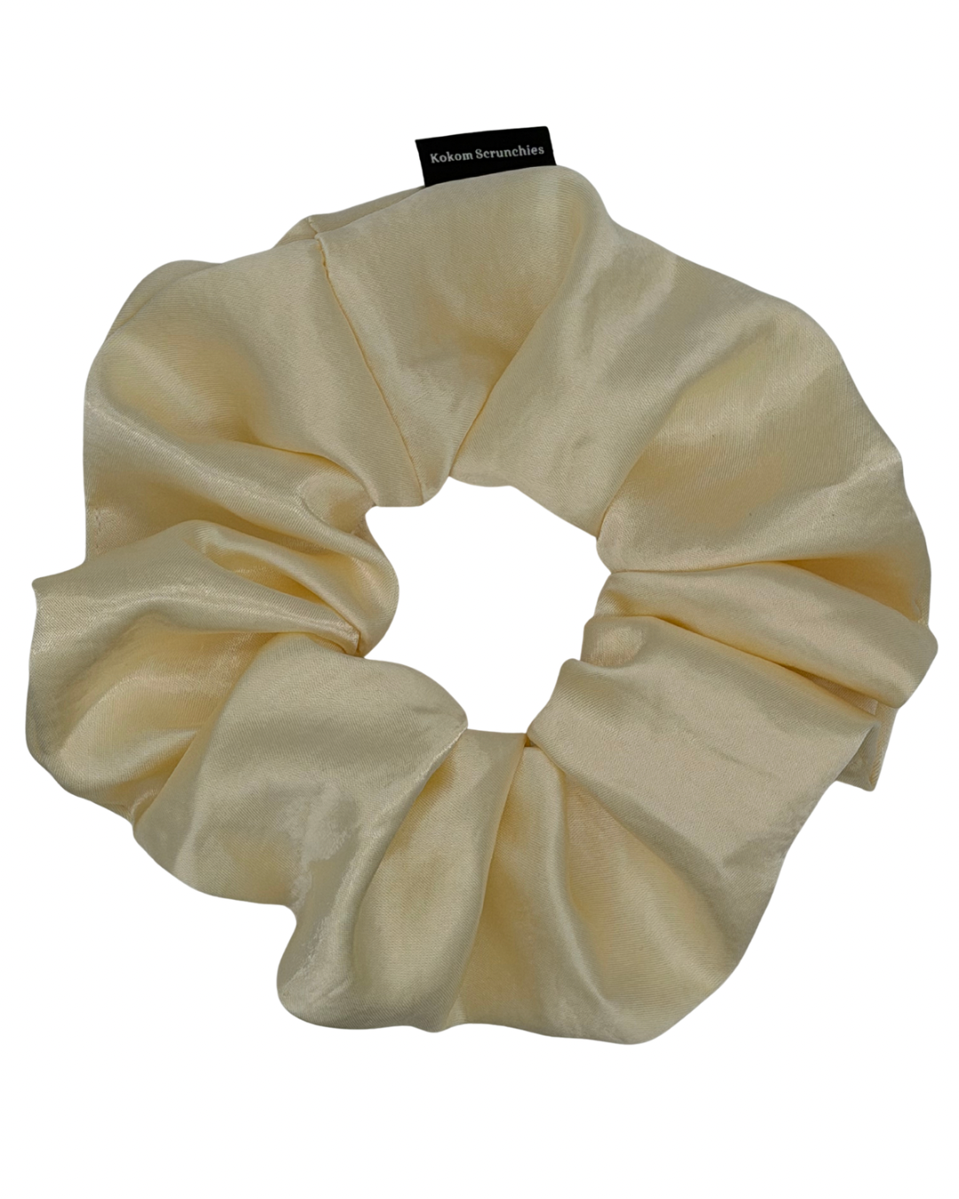XL Scrunchie: solid cream