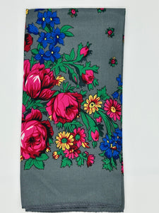 Dark Grey Kokom Scarf